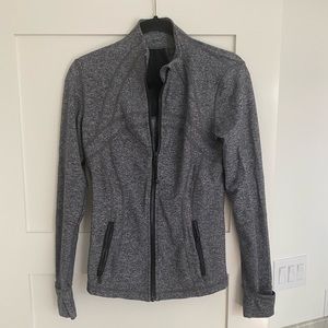 Lululemon Define Jacket - heathered grey size 8